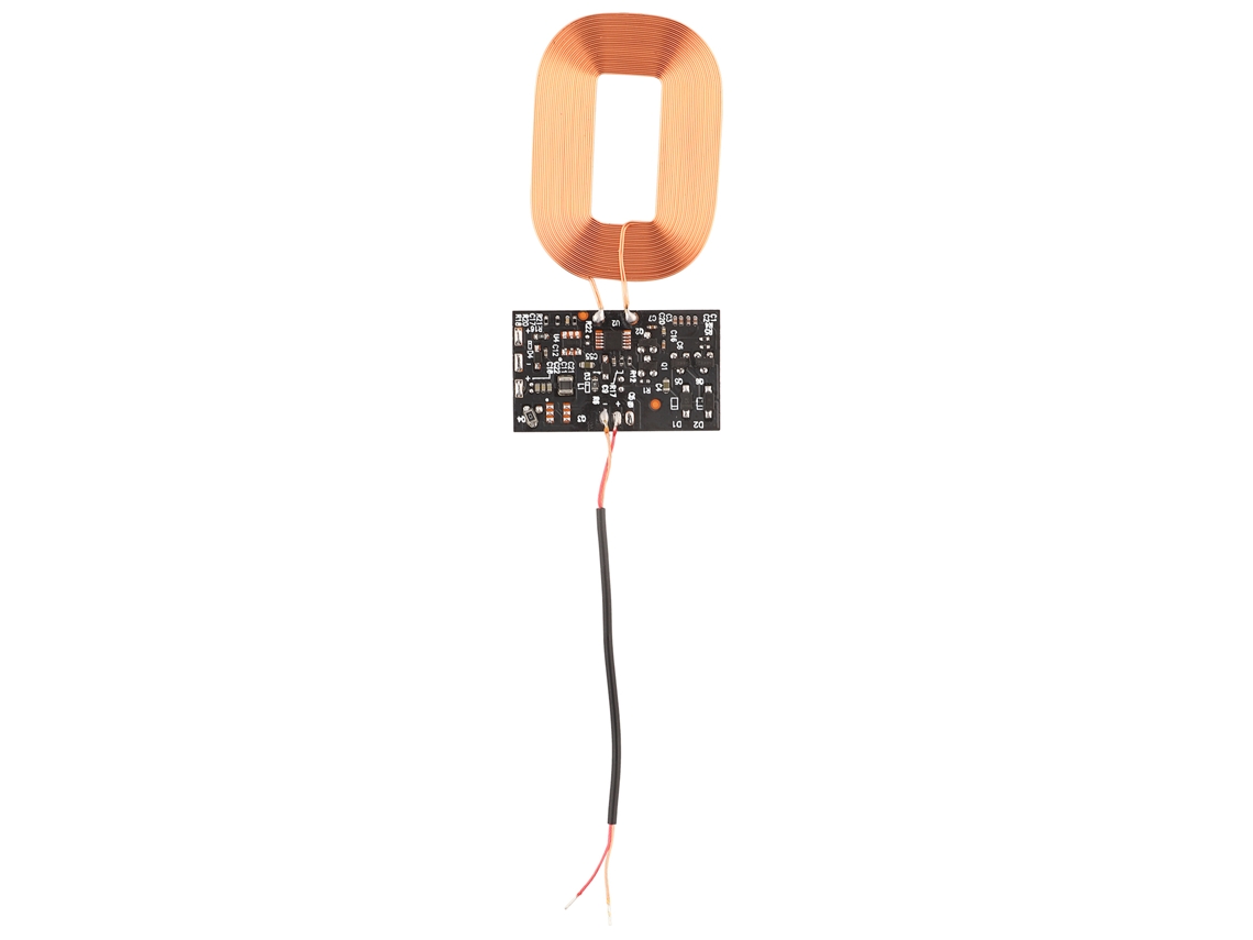 Aetheria módulo Receptor de Carregamento Sem Fio Diy Padrão Qi 5v 1a Bobina Placa de Circuito