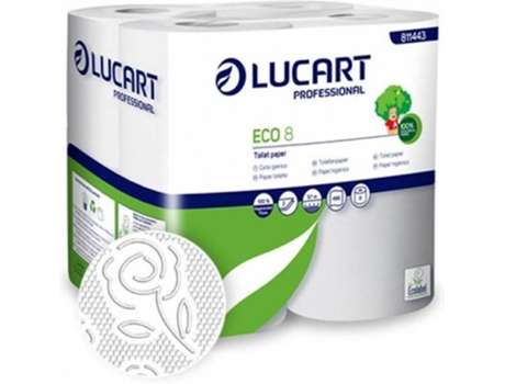 Papel Higiénico LUCART Eco (8 Rolos)
