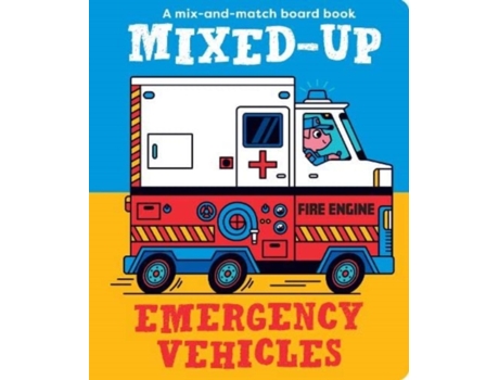 Livro Mixed-Up Emergency Vehicles de Spencer Wilson (Inglês)