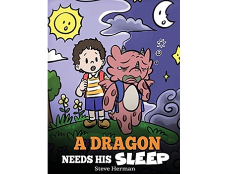 Livro Dragon Needs His Sleep de Steve Herman (Inglês - Capa Dura)