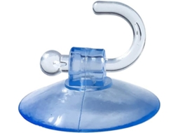 Conjunto De 4 Ganchos Parede Transparentes Com Ventosa Para Cozinha E Banheiro, Reutilizáveis, De Plástico, Design