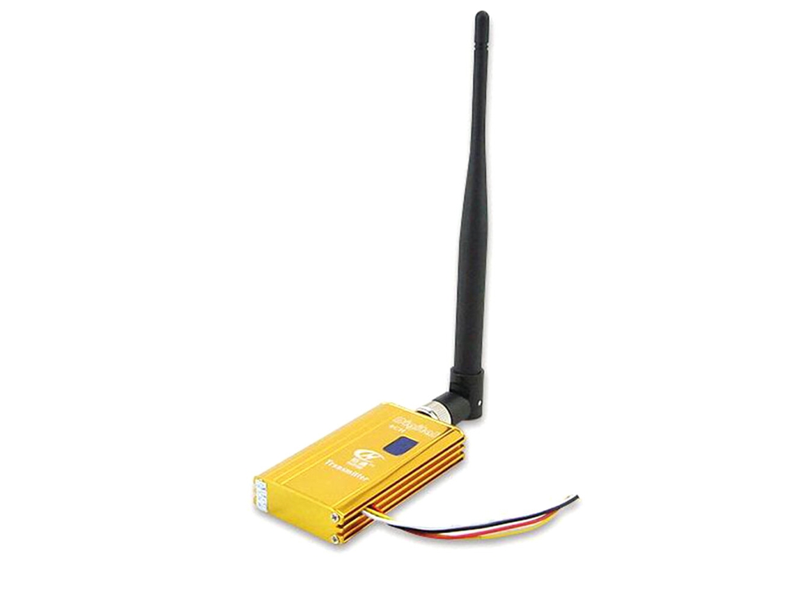 Partom 12G 15W 8CH FPV RC Transmissor Transmissão AV de Longo Alcance para Avião de Asa Fixa RC Drone