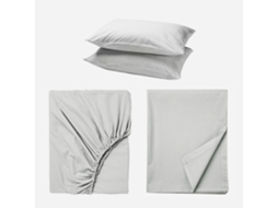 Jogo De Cama Completo (cama 180 Cm) - Cinza