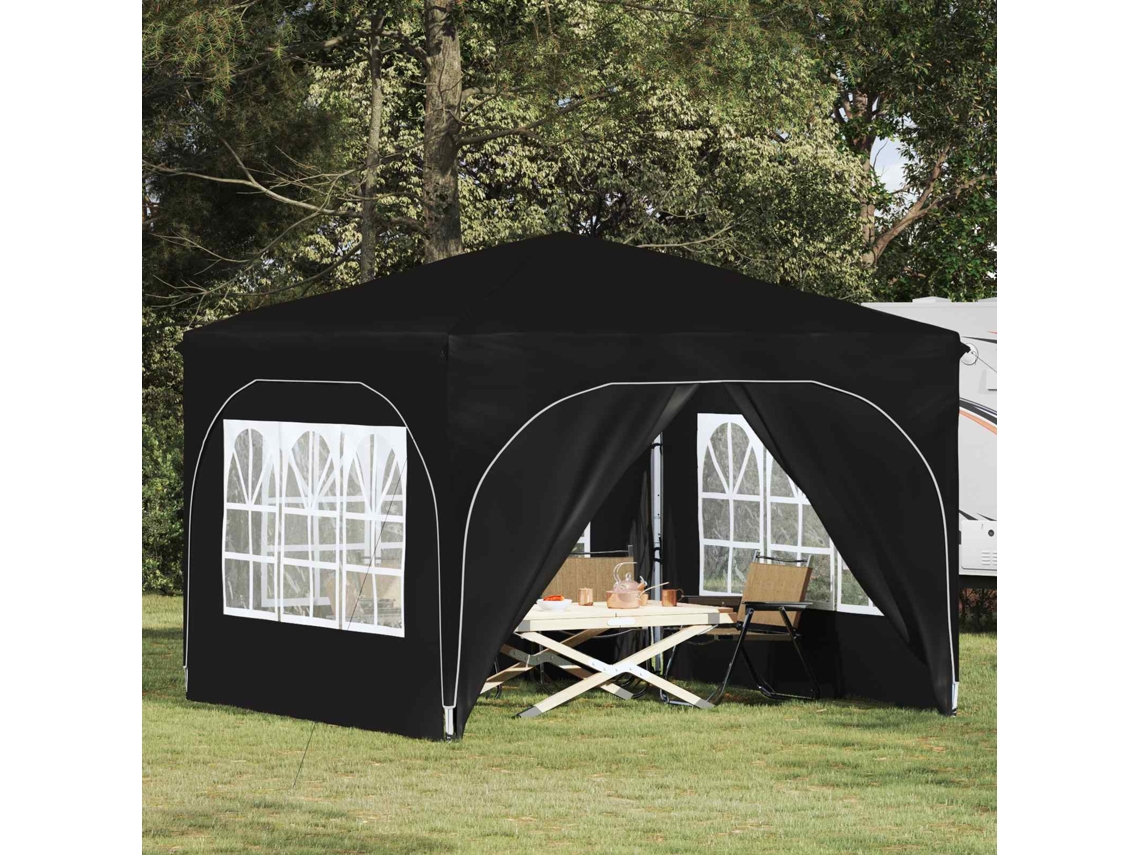 Vidaxl Tenda De Festa Pop-up 290 X 290 X 245 Cm Preto
