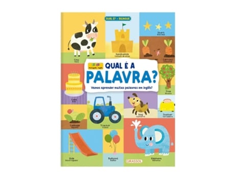 Livro Qual E A Palavra - Vamos Aprender Muitas Palavras Em Ingles? - Girassol De Diversos (português Do Brasil)