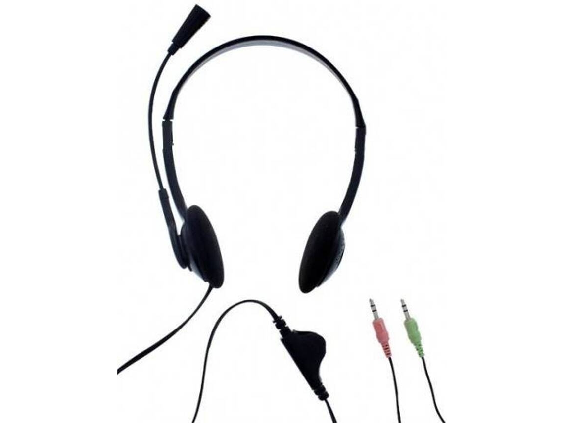 Auscultadores com Fio TNB First Class (On Ear - PC - Preto)