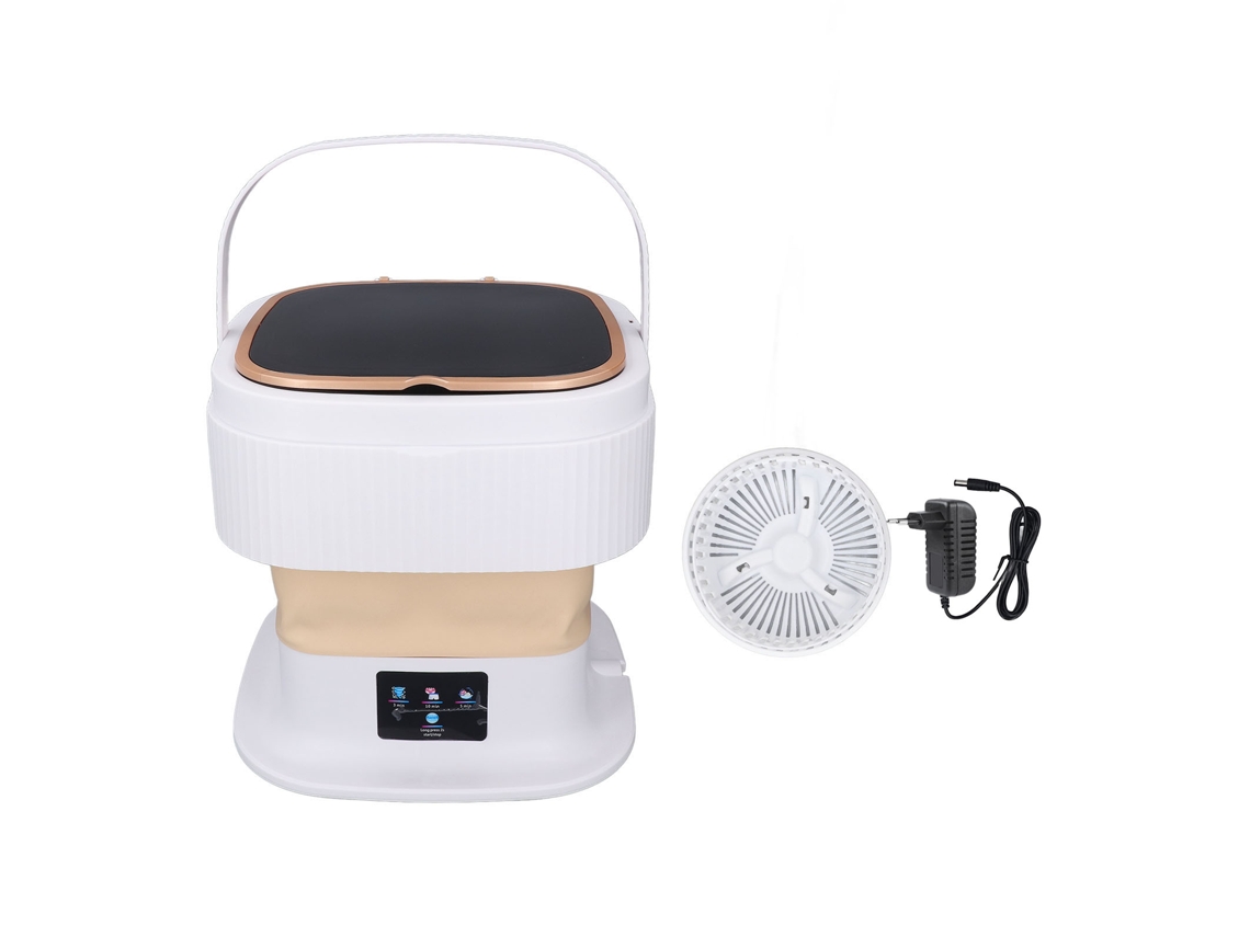 Máquina de lavar portátil dobrável 11,5l 3 modos com cronômetro S/MARCA