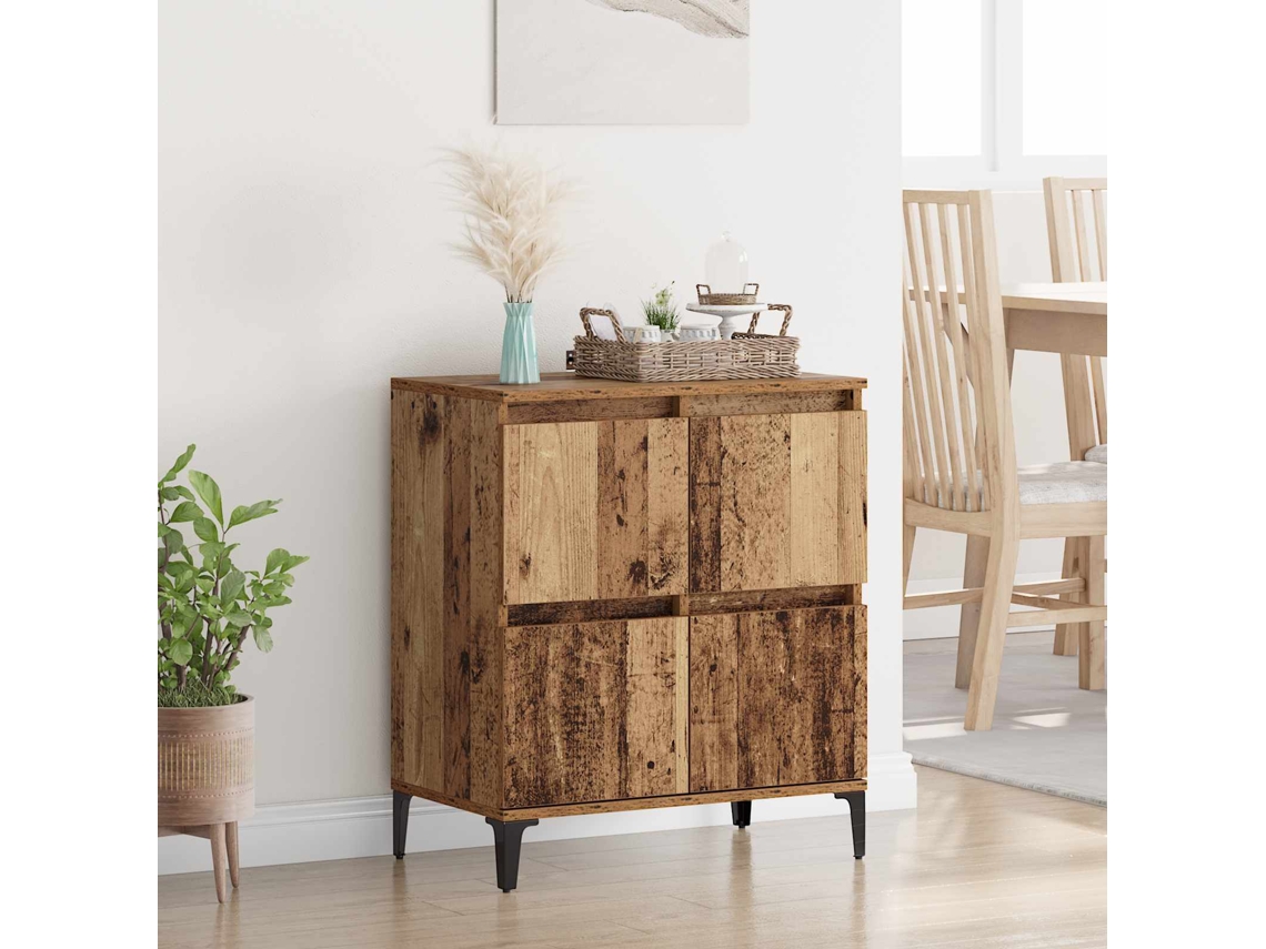 Vidaxl Buffet Madeira Antiga 60 X 35 X 70 Cm