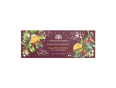 Christmas Wreath Luxury Vegetable Soaps The English Soap Company