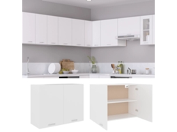 Armário de parede 80x31x60 cm Madeira Branco MAISON EXCLUSIVE