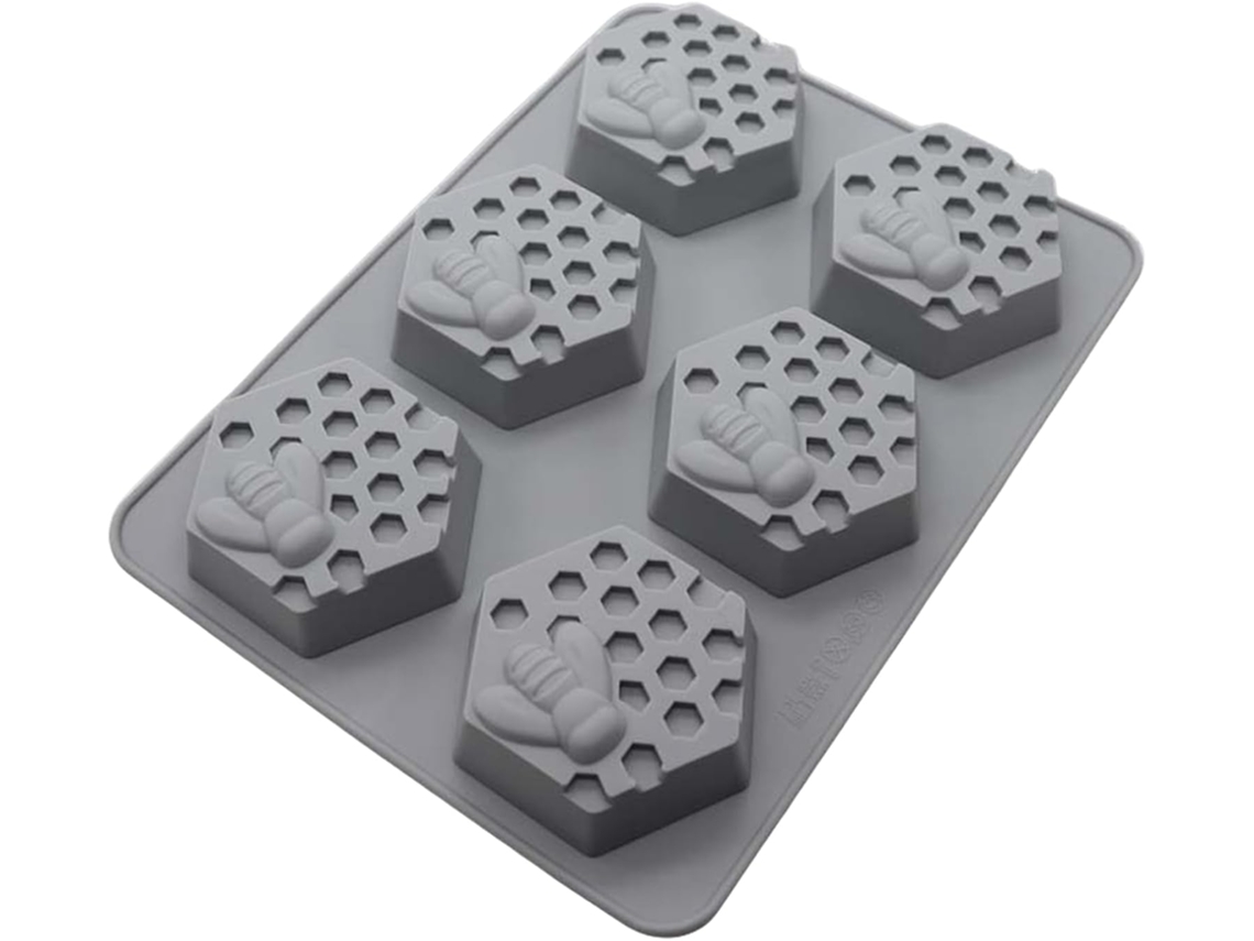 Formas De Silicone Chocolate Com 6 Cavidades, Fáceis De Desenformar.
