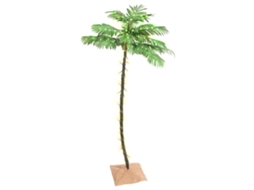 Vidaxl Palmeira C/ 96 Luzes Led 180 Cm Branco Quente