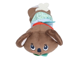 Primerox brinquedo Rastrilo de Mão Pelúcia Macia Animal para Bebê com Squeaker 3 Meses+