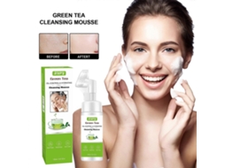 Espuma De Limpeza De Chá Verde (150 Ml), Espuma Suave De Limpeza Profunda, Não Irritante.