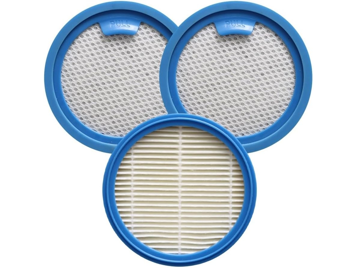 Kit De Filtros Laváveis Askw5 Performance Para Aspirador Pó Sem Fio