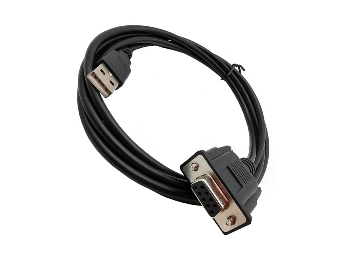 Cabo Adaptador Serial Usb Para Rs232 Confiável Troca De Dados Perfeita