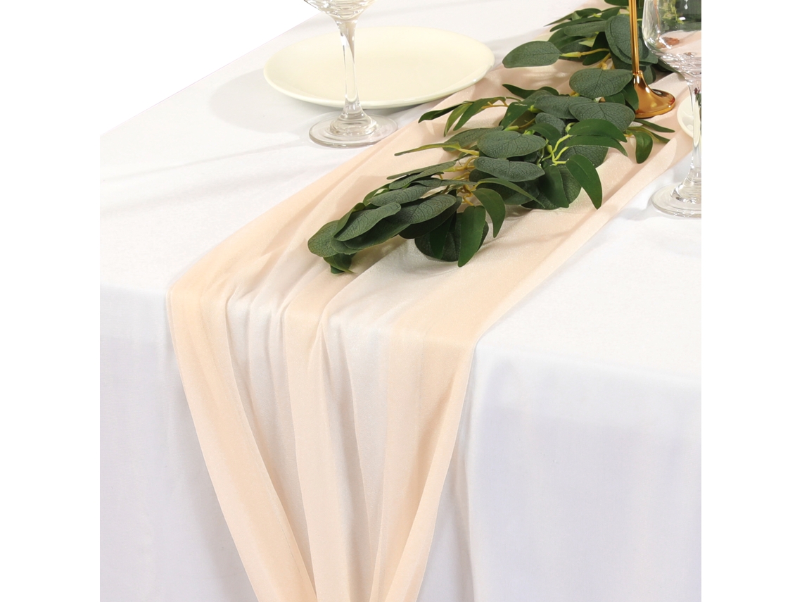 Jogo de Cortinas Champagne LAXISCREED 70x300cm
