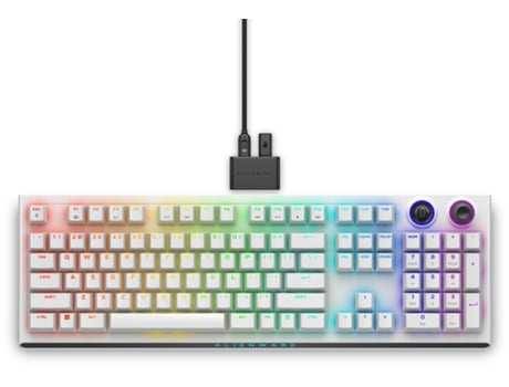 Teclado sem fio Alienware Aw920k branco RF