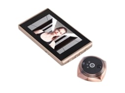 Campainha E Sensor De Porta Digital 4300e Com Tela Lcd De 4,5 Polegadas E 2 Milhões De Pixels E Visão Noturna. Brilvibera
