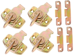 Conjunto De 4 Fivelas Para Fixação Em Mesas, Ideais Conectores Ferro