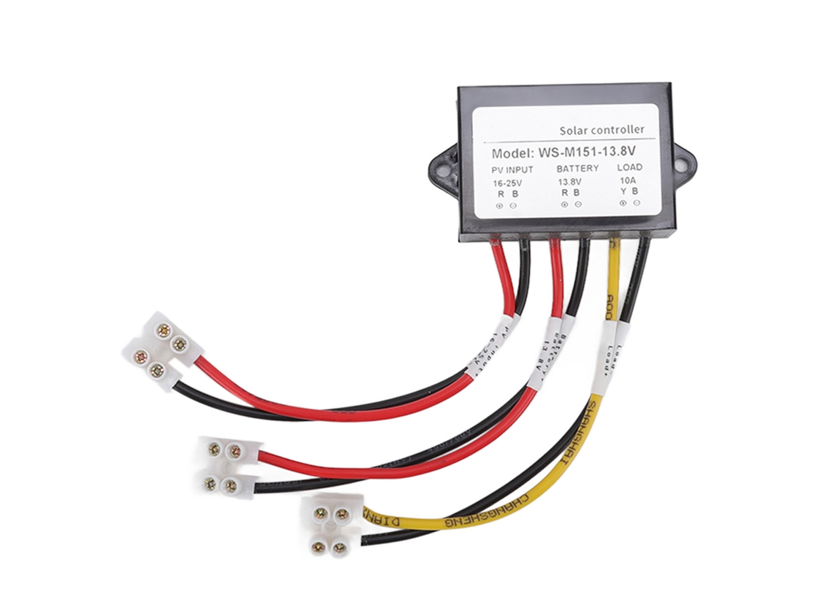 Controlador De Carga Solar Laxiscreed 150w 10a Com Suporte Para Baterias Variadas E Carga Noturna