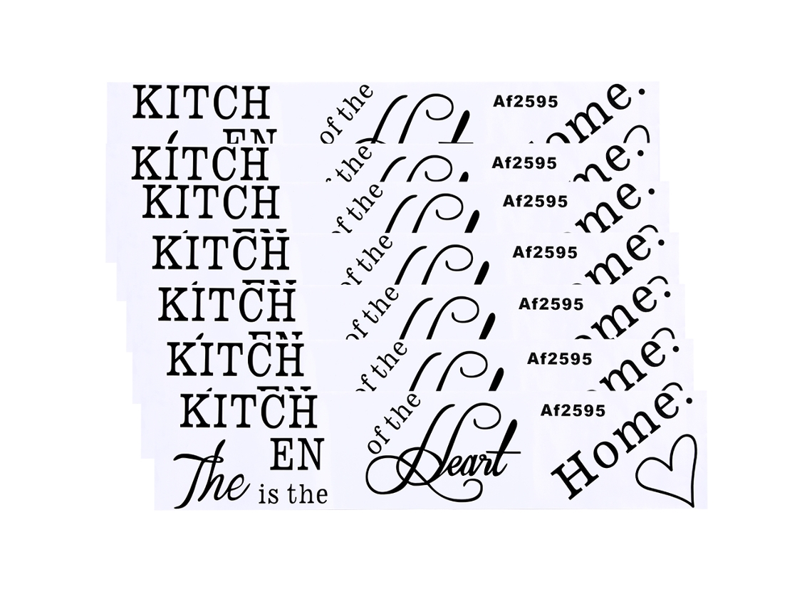 Adesivo De Parede Laxiscreed Em Pvc Com Palavras Em Inglês Para Decorar Seu Espaço