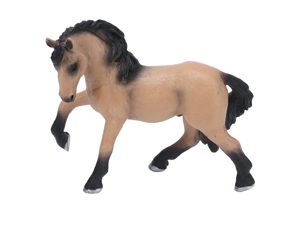 Rebe-modelo De Cavalo Lusitano Figura Animal Realista Ornamento Estático Brinquedo Cognitivo Para Crianças