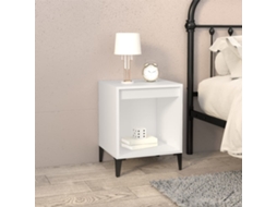 Vidaxl Mesa De Cabeceira 40x35x50 Cm Branco