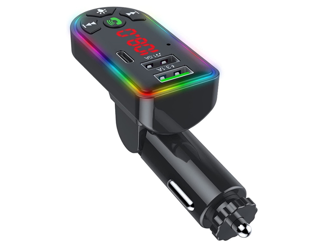 Transmissor Fm para Carro YIZHOOD Preto