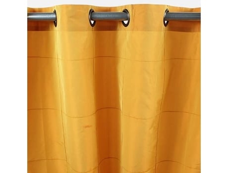 Cortina Em Tafetá Amarelo 150x250 Thedecofactory