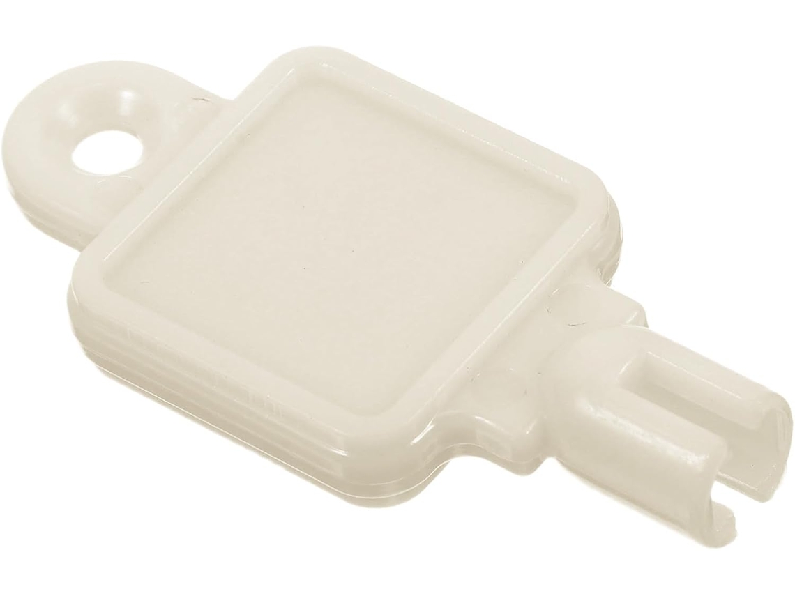 Chave Dispensadora De Papel Higiênico Reutilizável E Compatível Em Plástico Bege, Esteticamente Agradável, Adequada Para