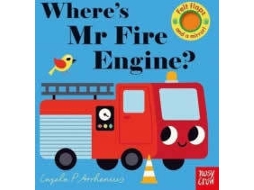 Livro Felt Flaps WhereS Mr Fire Engine? de Arrhenius Ingela P (Inglês - Capa Dura)