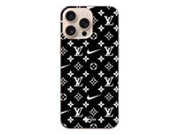Capa Nike Louis Vuitton para iPhone 16 Pro MANIACASE Preto