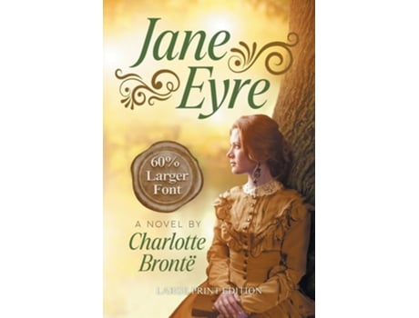 Livro Jane Eyre Large Print Edition de Charlotte Bronte (Inglês)
