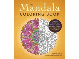 Livro The Mandala Coloring Book de Jim Gogarty (Inglês)