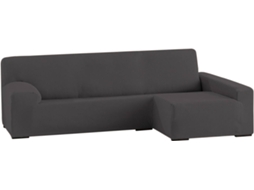 Capa Chaise Longue TODOPARAMICASA Ulises Cinzento (Braço Direito Longo - 250 - 310 cm)