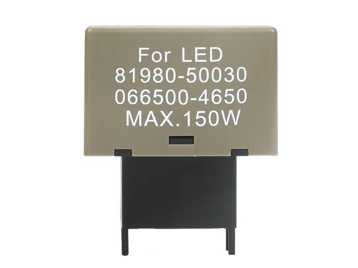 Laxiscreed Relé Eletrônico De Led De 8 Pinos Para Piscas, 150w De Potência