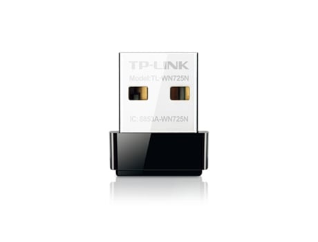 ADAPTADOR USB WI-FI TP-LINK NANO N150 WN725N — USB 2.0 | Single Band | 150 Mbps