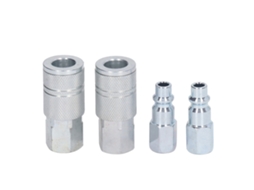 Kit De Conectores De Ar Laxiscreed Com Encaixe Rápido Para Tubo De 3/8" Npt