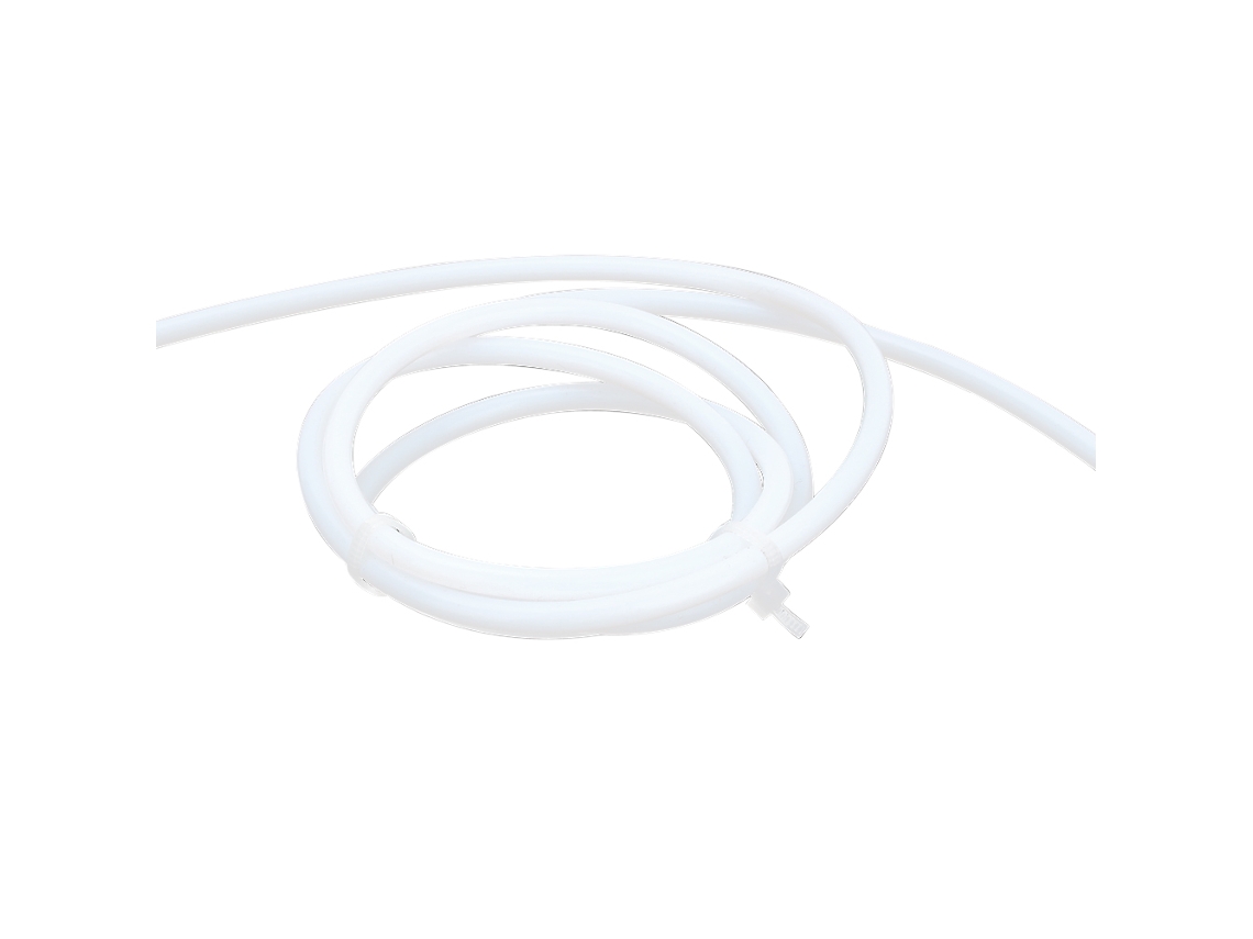 Tubo De Ptfe 1m Branco Para Hotend Reprap Rostock Extruder Bowden 2x4mm