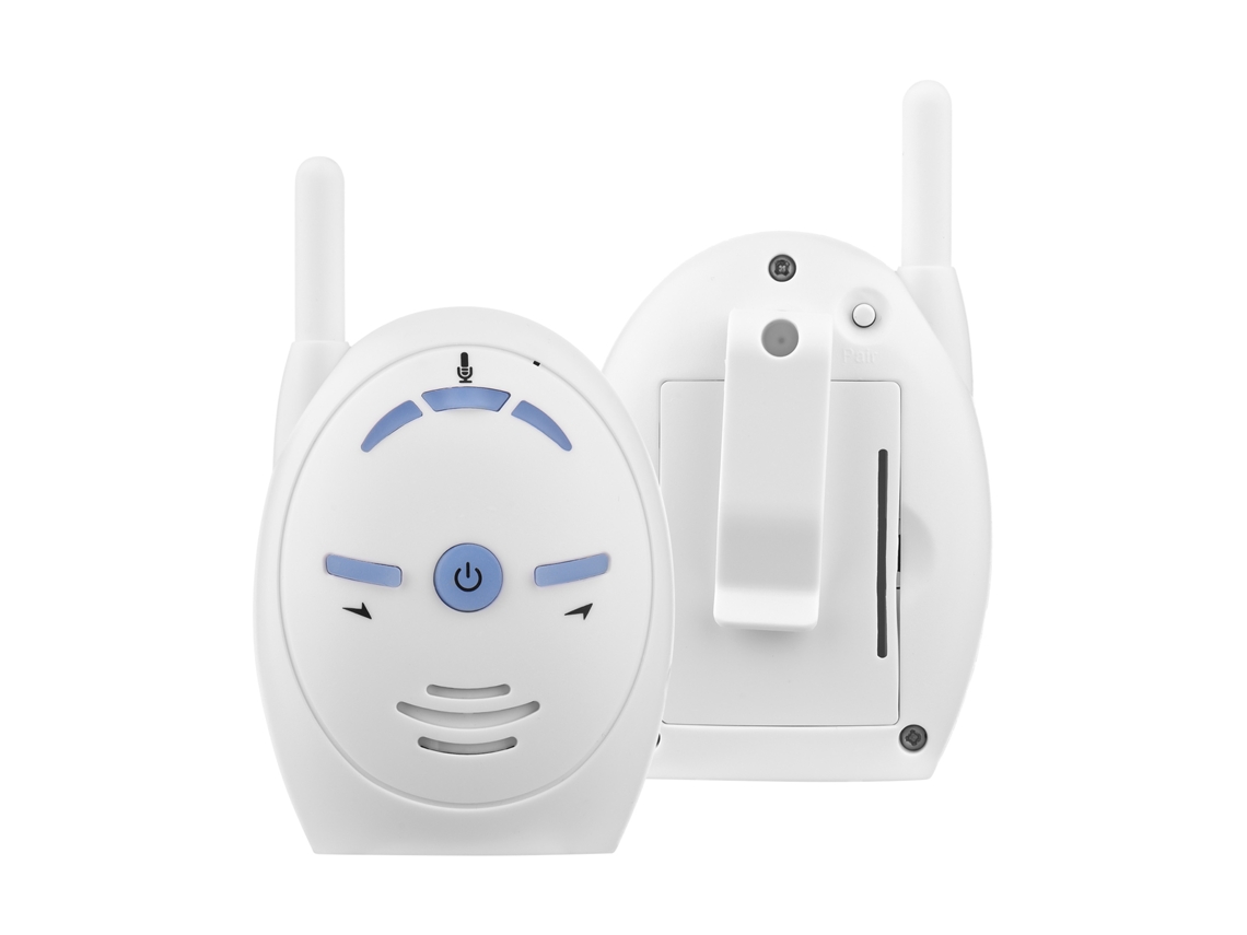 Primerox monitor de Áudio Sem Fio Bebê 2.4g Alcance 200m Conversa Bidirecional Duas Fontes de Energia