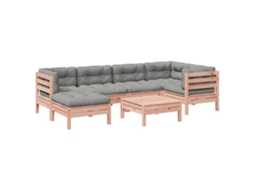 Garden Sofa Set, Garden Sofa Sets Vidaxl Marrom Madeira De Douglas (n/a)
