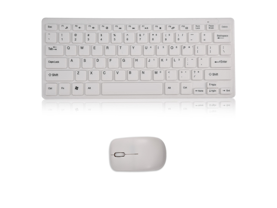 Teclado e Mouse Sem Fio LAXISCREED 2.4g Mini Leve