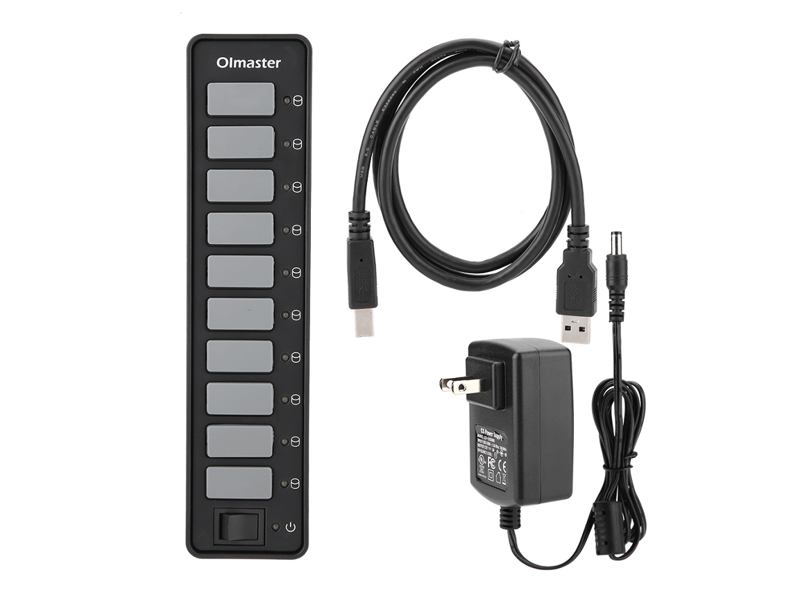 Hub Portátil 4 Portas Usb3.0 Com Interruptor De Energia