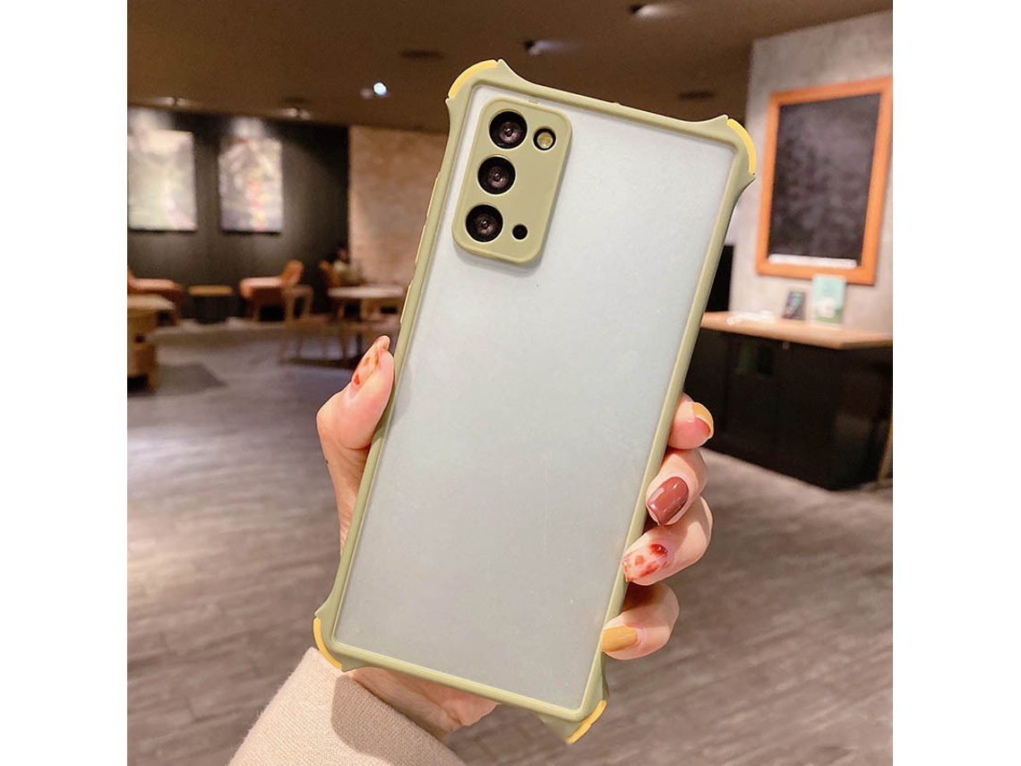 Capa para Samsung S30 Ultra EOOCOO com proteção Airbag e design de cor contrastante