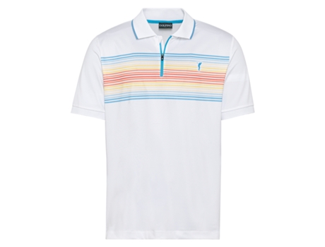 Polo para Golf GOLFINO (Homem - Branco - XL)