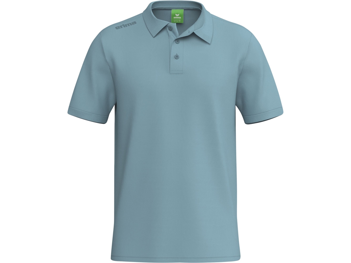 Camisa Polo Erima Ts Azul Fumaça