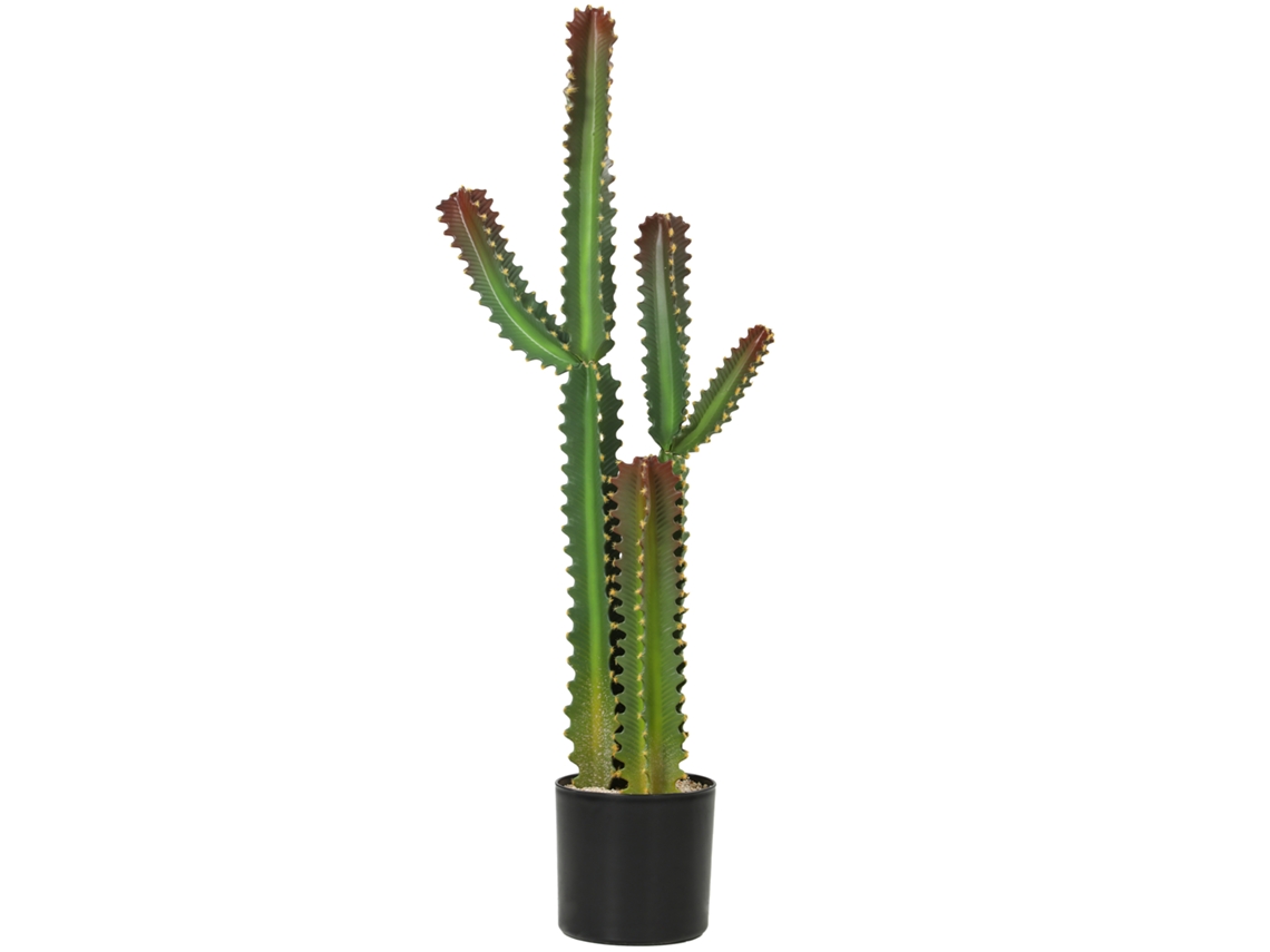 Planta Artificial Interior 111cm,árvore Artificial Cacto em Vaso,verde,para Casa,escritório,sala,quarto BTFORUS