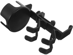 Support De Casque Audio Multifonction En Abs Avec Porte-gobelet Rotatif Et Crochet, Organisateur De Bureau