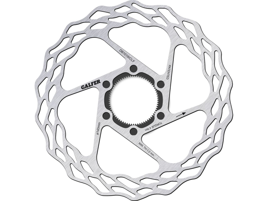 Disco de Travões GALFER BIKE Wave Shark Center Lock